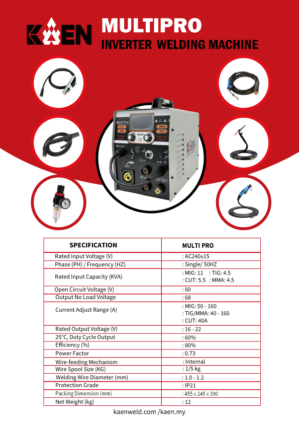 KAEN MultiPro 5in1 Welding Machine - Image 2